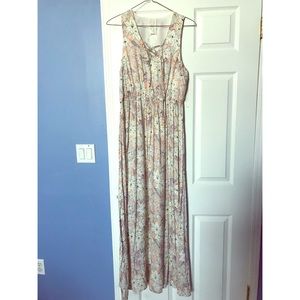Floral long dress